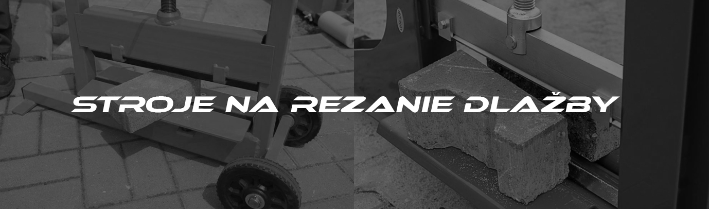 stroje na rezanie dlazby